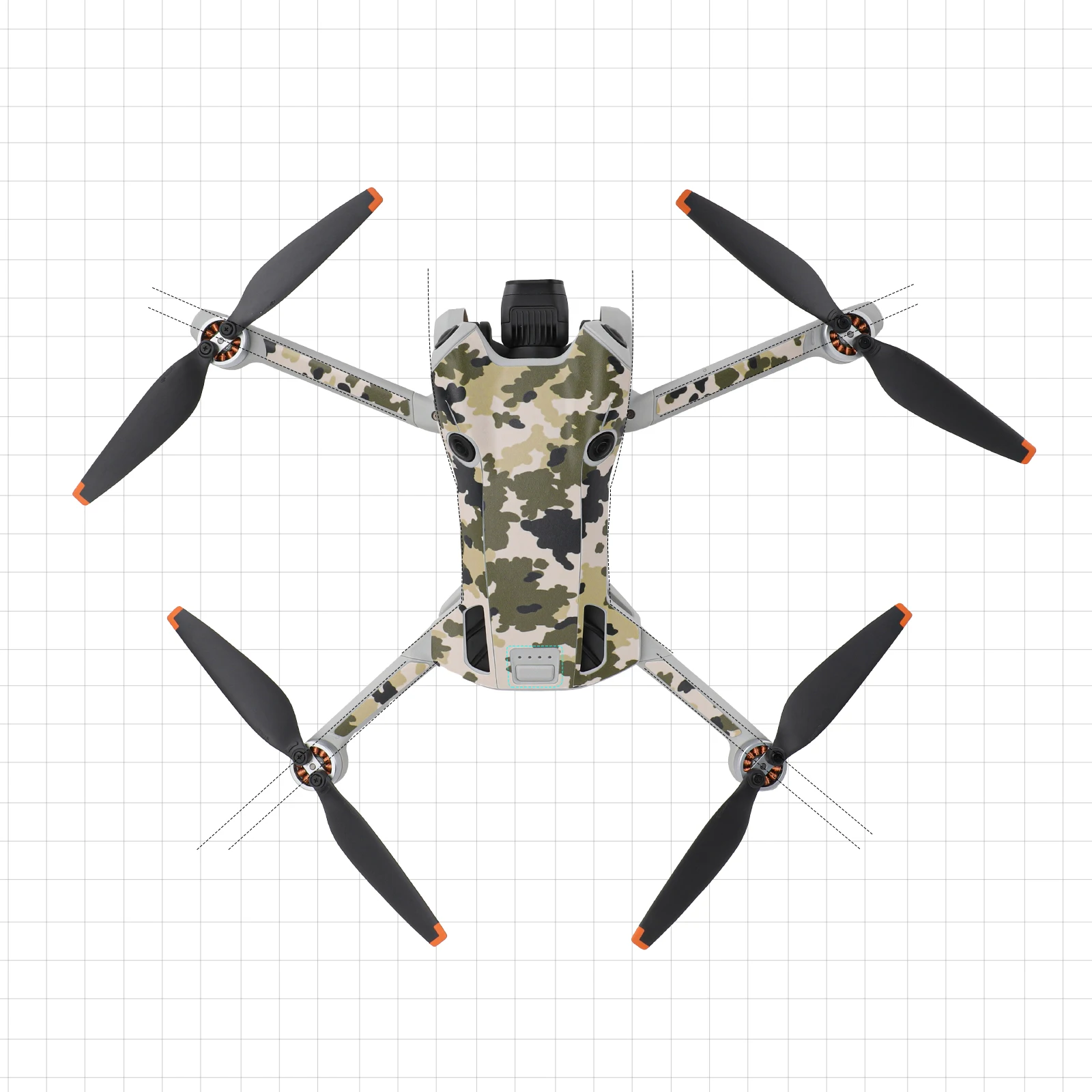 Colorful Sticker For DJI Mini 4 Pro Decal RC 2/RC-N2 Remote Protector Cover Anti-Scratch Waterproof Drone decorative Accessory drone accessories