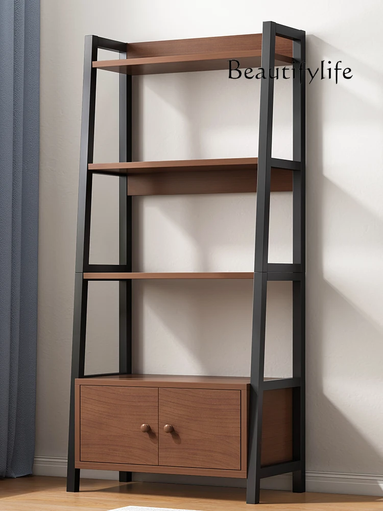 

Shelf Multi-Layer Shelf Floor Domestic Storage Rack Simple Bookshelf Storage Cabinet Layered Rack