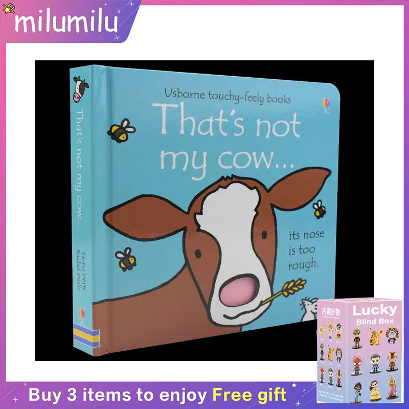 

MiluMilu Usborne Original English Book That's Not My Cow Touch Children's Educational Toy Picture