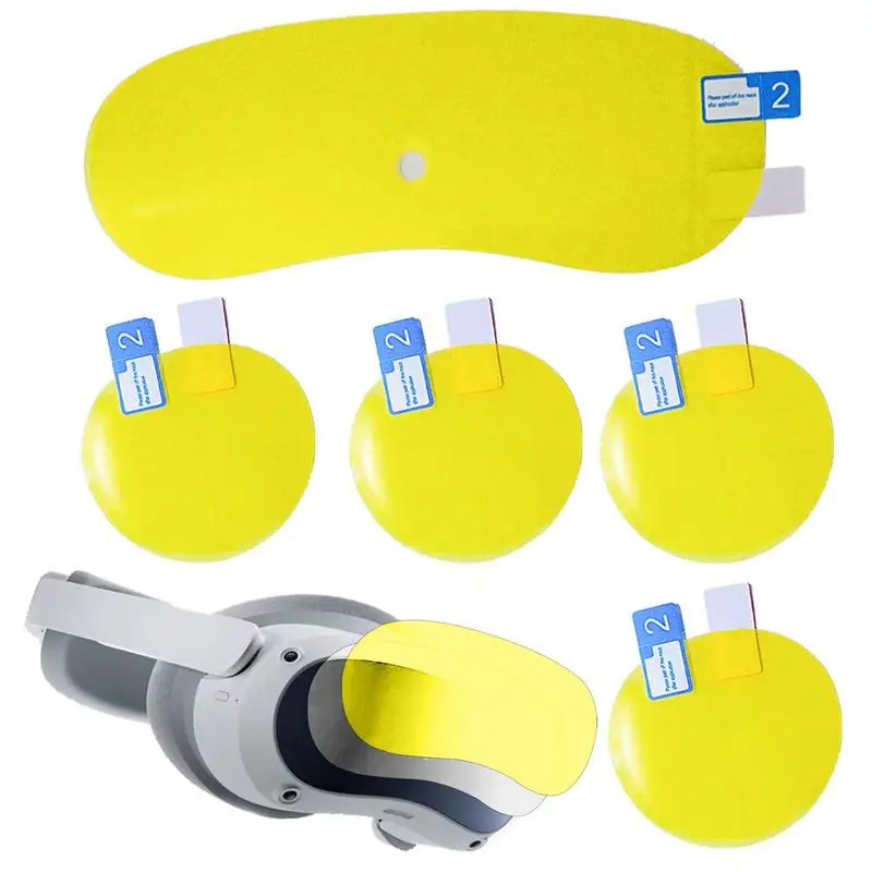 

Scratch Resistant Protective Film For Picos Neo4 Helmets Lens Anti-Scratch Protector Skin Dust-proof VR Glasses Accessories