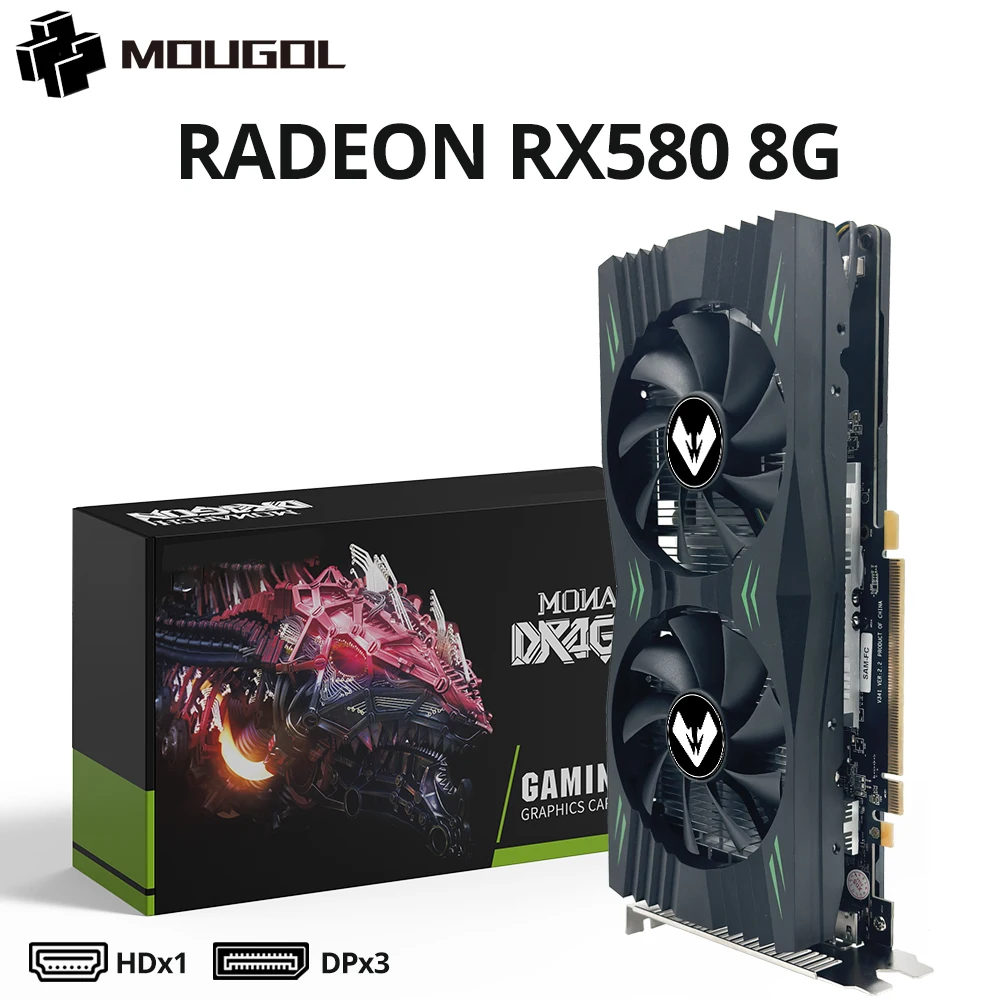 グラフィックボード・グラボ・ビデオカード MOUGOL AMD Radeon RX580 8GB 71Hm3-P9QzL._AC_UF350,