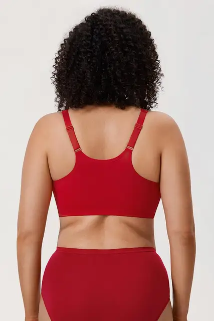 DELIMIRA Women's Racerback Front Closure Plus Size Full Coverage Underwire  Bras – CA.DI.ME.