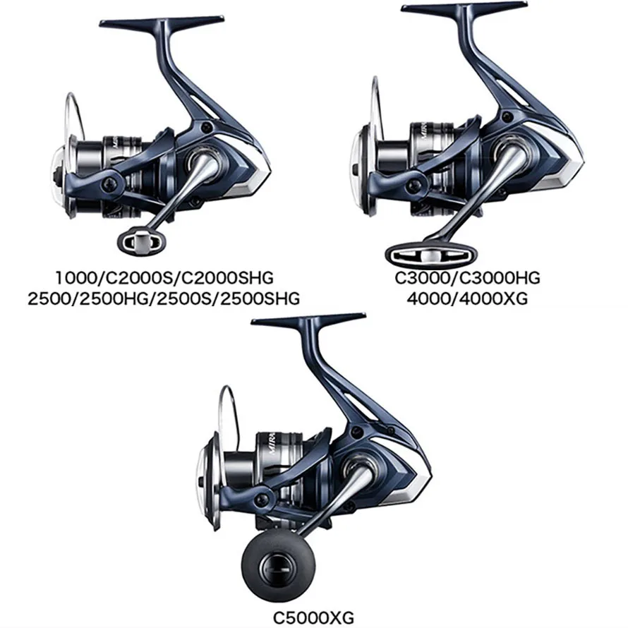 2022 MIRAVEL Ci4 2500 2500S C3000 4000XG Spinning Fishing Reel AR