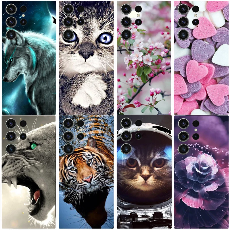 Per Samsung S23 Ultra Custodia Cover Galaxy S23 Chic Custodia In Silicone Trasparente Per Samsung Galaxy S23 Plus Paraurti Protettivo