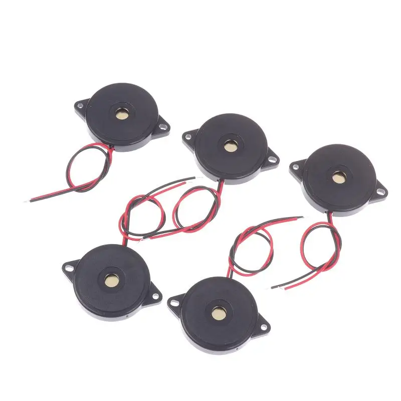 5/10/15Pcs 3040 패시브 압전 버저 Arduino DIY 자동차 알람 전자 프로젝트용 와이어가 있는 고데시벨 버저