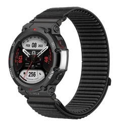 Versatile Nylon Loop Strap for Smart Watches - Unisex Bracelet Wristband (B)
