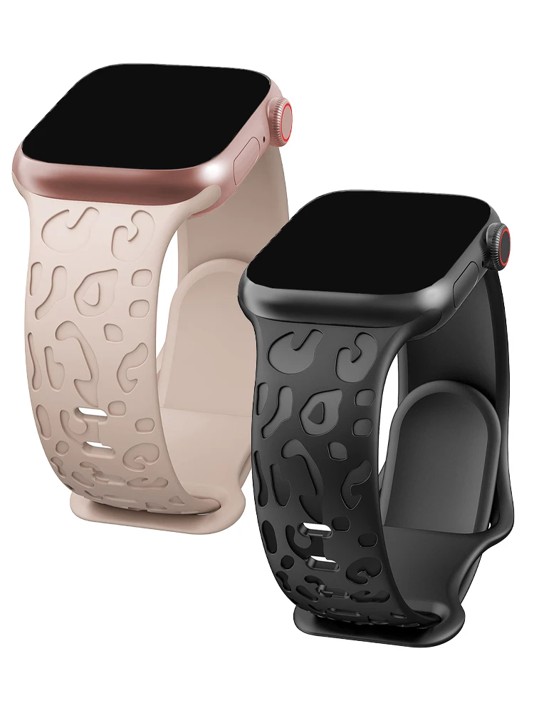 Band Voor Apple Watch Band 45Mm 44Mm 42Mm 41Mm 40 Mm 49Mm 38Mm 40 Mm Gegraveerd Correa Armband Iwatch Serie Ultra 7 Se 3 6 8 5 4