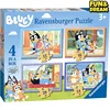 Ravensburger Genuine Bluey Family Cartoon Puzzle Toy 4-In-1 Puzzle Toys For Children Educational Toys Birthday Present 5