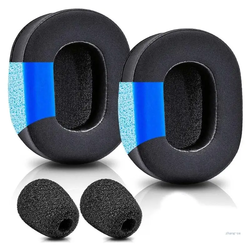 

M5TD Cooling Gel Ear Pads for BlackShark V2 V2x Headset Soft Cover Headphone Earpads Sleeves Replacement