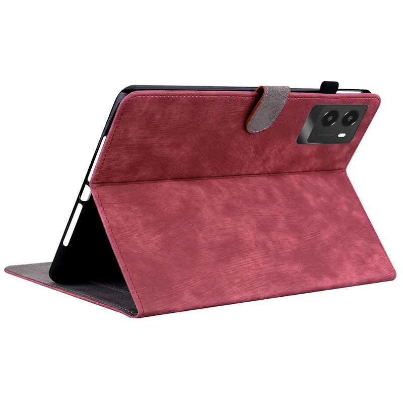 Luxury PU Leather Adjustable Stand Cover - Soft TPU Back Case