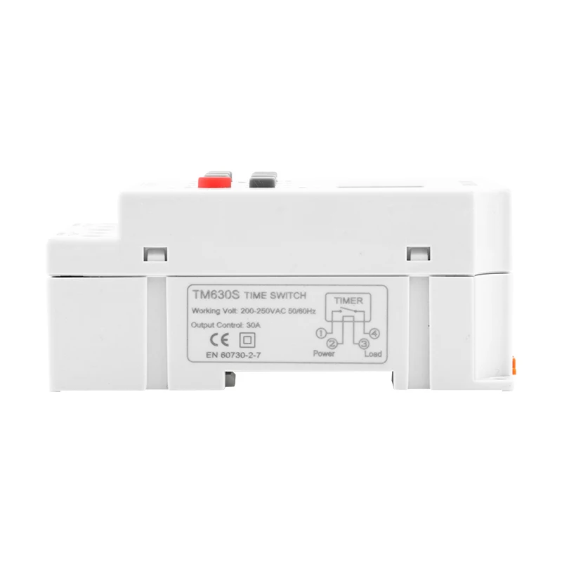 1 Second Interval Heavy Load 30A 110V 120V 7 Days Weekly Digital Electronic Lighting Timer with  Power Direct Output 5