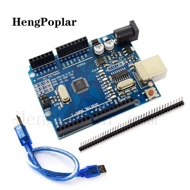 Per Scheda Di Sviluppo Uno R3 Atmega328P Ch340 Atega16U2 Compatibile Per Arduino Con Cavo R3/R4 Uno Proto Shield Scheda Di Espansione