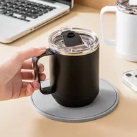 500ML Coffee Insulation Cups Thermal Mug with Handle Portable Stainless Steel Bottle Thermal Milk Mug Double Layer Coffee Cup 4
