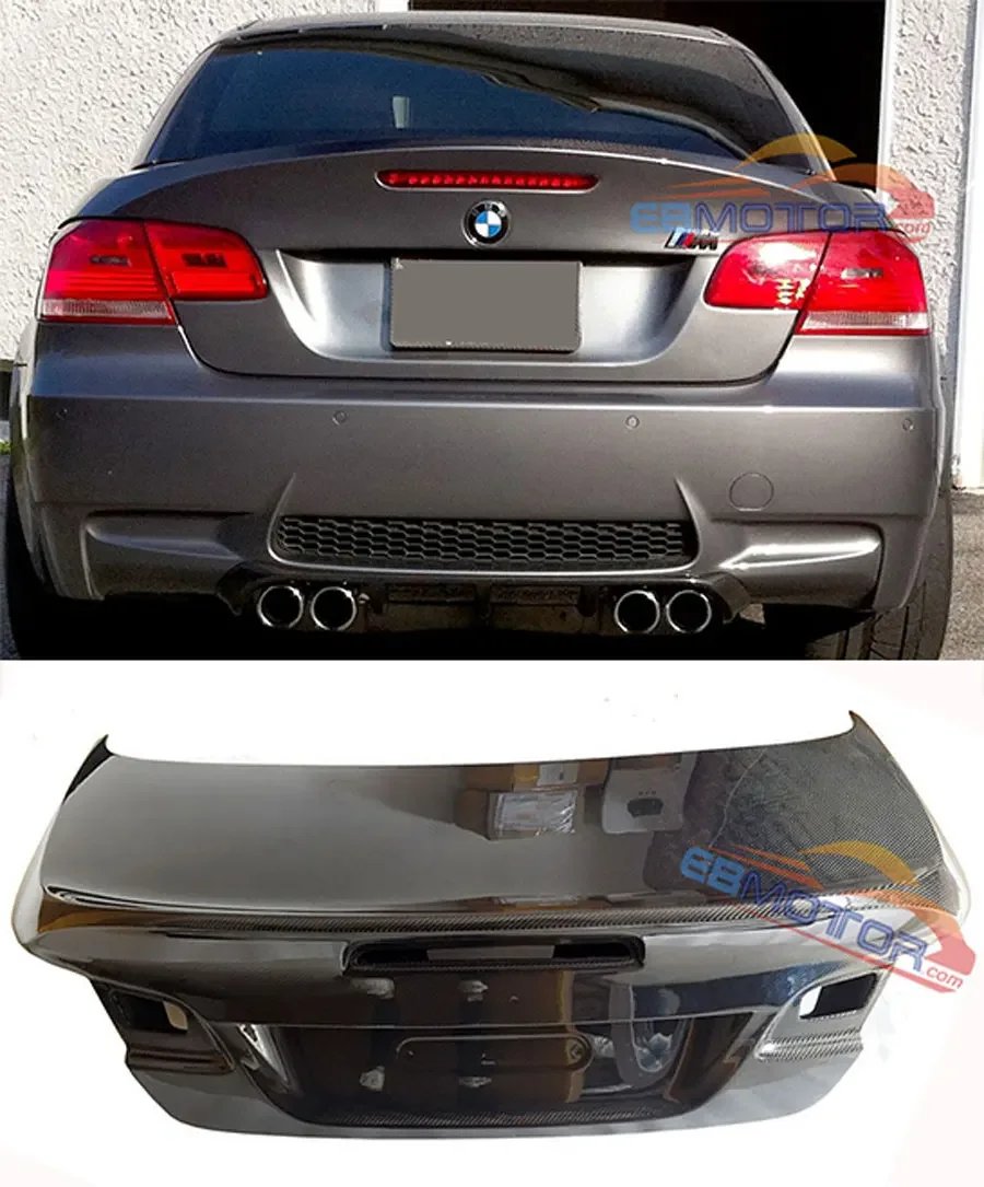 Csl 스타일 진짜 탄소 섬유 트렁크, BMW E93 커버터블 E93 M3 2008-2013 B385