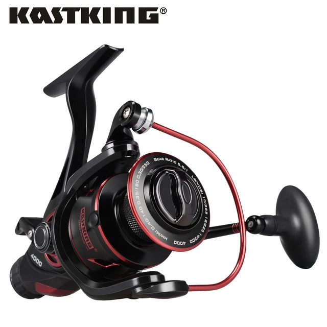 KastKing Sharky Baitfeeder III 12KG Drag Carp Fishing Reel with Extra Spool  Front and Rear Drag