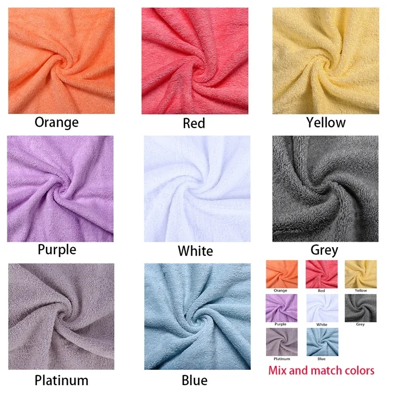 SEMAXE Towel Set 100% Cotton Super Absorbent Soft and Thick A Pack of 12 Household Hand 33*33 bath towels cotton towel microfiber towel set