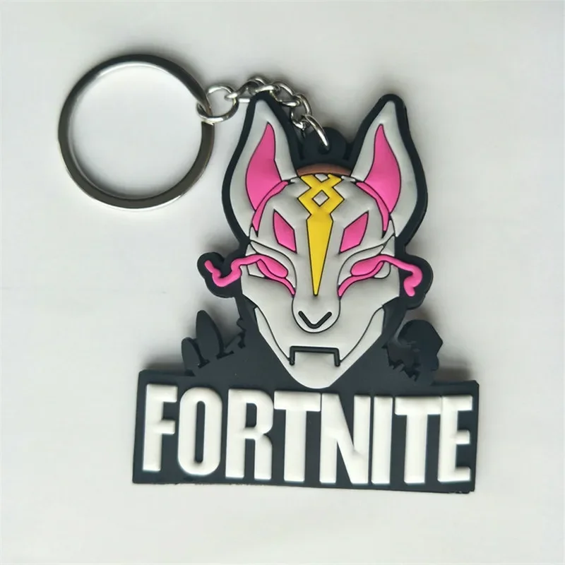 Llama llavero Original de juegos de Fortnite, grafiti para portátil, monopatín, bicicleta, casco, equipaje, motocicleta, calcomanía impermeable, Juguetes