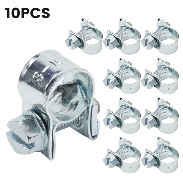 10pcs Fuel Line Clips Jubilee Hose Clamp Water Pipe Clip Sealing Welding Clip For Fuel Pipe Diesel Gasoline Pipe Anti Corrosive 10pcs Fuel Line Clips Jubilee Hose Clamp Water Pipe Clip Sealing Welding Clip For Fuel Pipe Diesel Gasoline Pipe Anti Corrosive