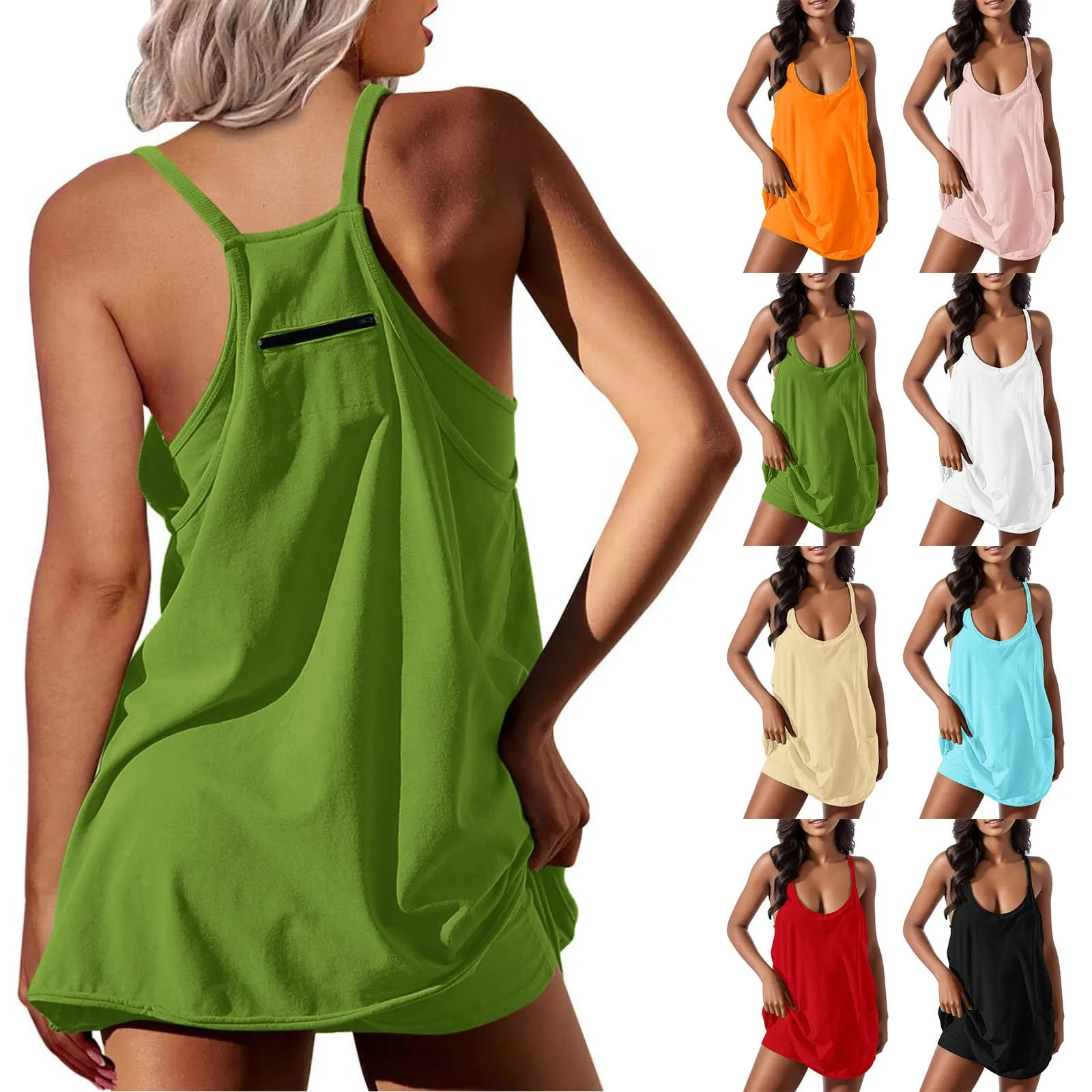 Summer-Sundress-Boho-Sleeveless-Sling-Beach-Dress-Women-Robe-Femme ...