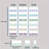 10 Sheets Sticky Index Tabs Colored Book Sticky Tabs for Notebooks Page Tabs for Notebooks File Classification 4