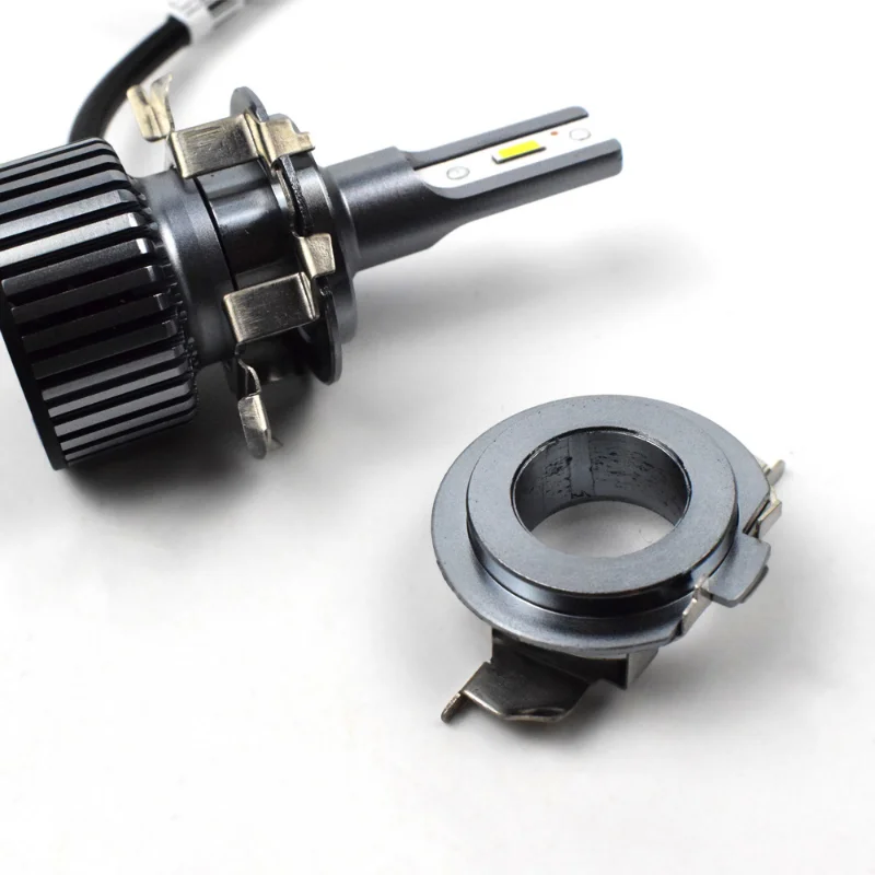2Pcs H7 LED Headlight Bulb Base Holder Adapter Socket Retainer For BMW/Audi/Bens/VW/Buick/Nissan Qashqai Carnival Headlamp Parts