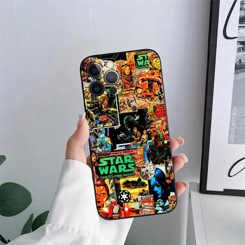 S-Starwars Kyloren Hansolo Themed Phone Case Cover - Sleek Design and Durable Protection