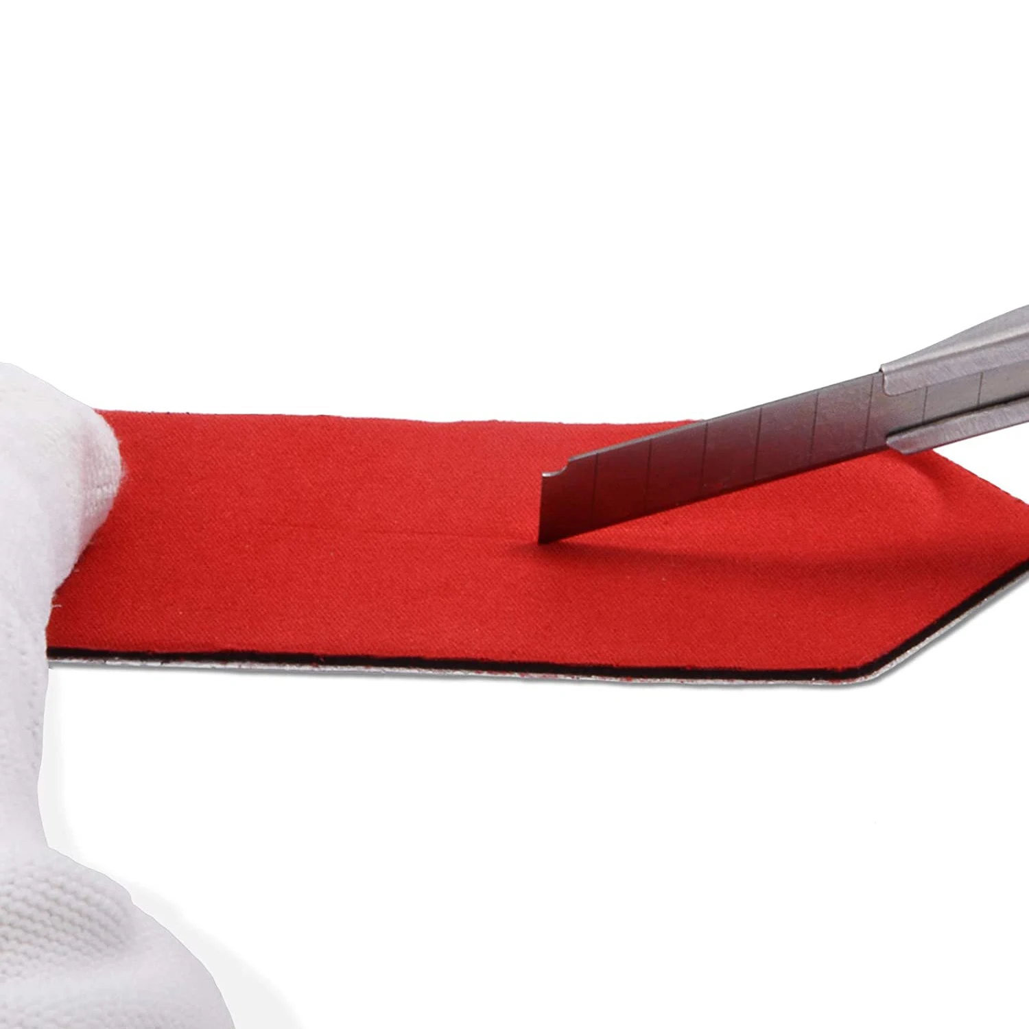 EHDIS 20PCS Spare Felt Fabric Cloth For Wrapping Car Vinyl Squeegee 10CM Scraper Scratch-Free Replacement Edge Protection Tools