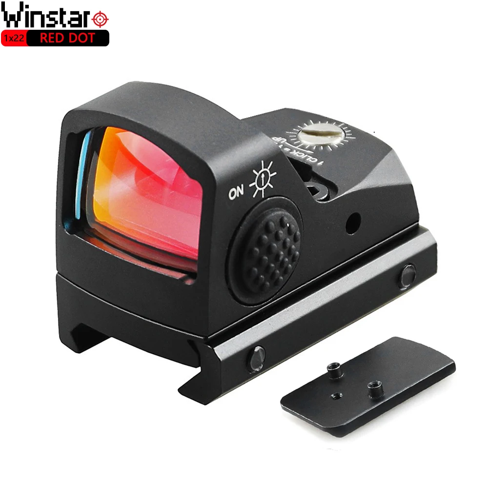 RedDotSightHuntingGlockOpticalSightTacticalMiniReflexAirsoft