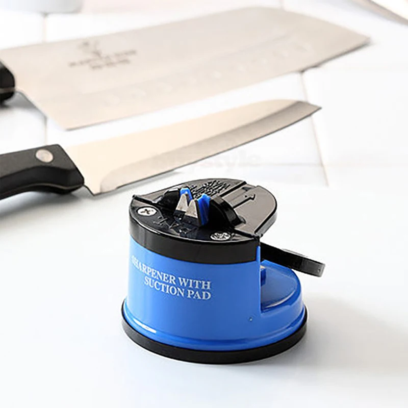 Affilacoltelli Da Cucina Affilatura Facile E Sicuro Per Sharpens Coltelli Da Cuoco Forbici Mini Affilacoltelli Portatile Strumento Di Aspirazione