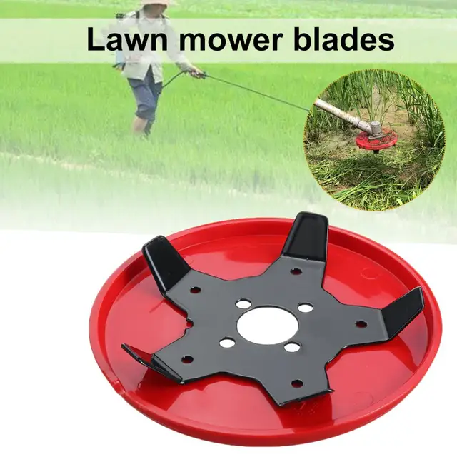 1 Állítsa Be Az Ártalmatlan Mangán Acélcsere Kerti Trimmer Fej Fűnyíró Tartozékokat - Image 4