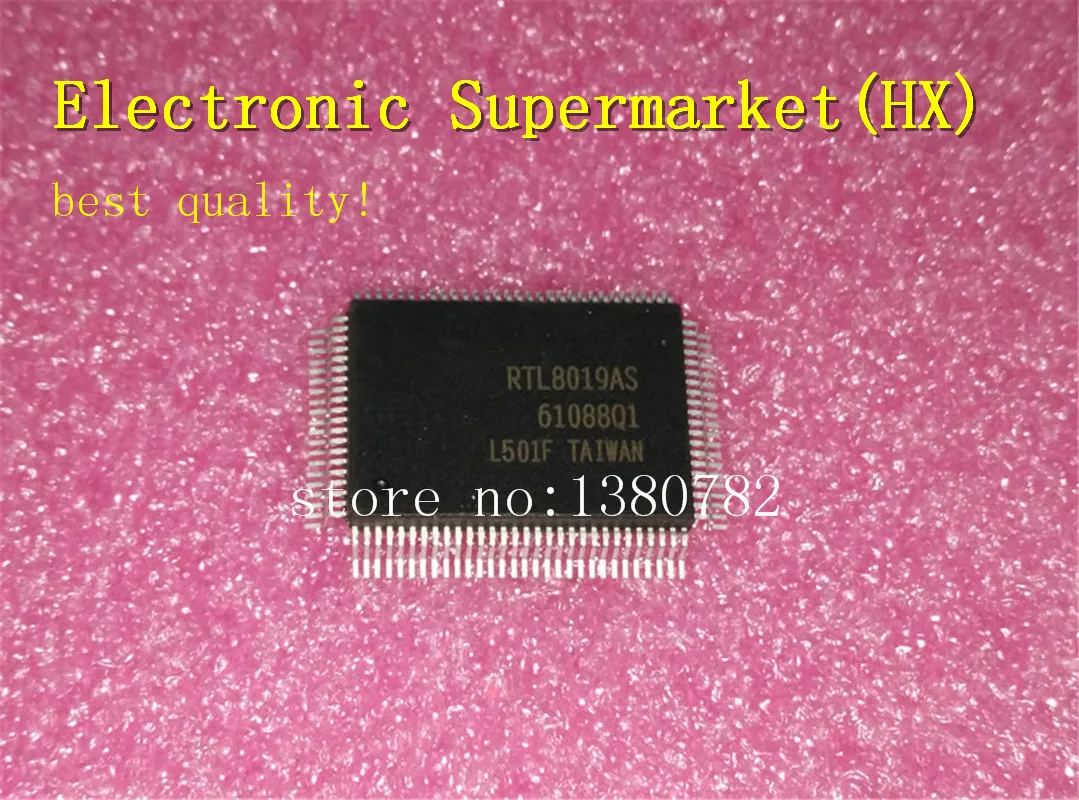 

Free Shipping 50pcs/lots RTL8019AS RTL8019 QFP-100 New original IC In stock!