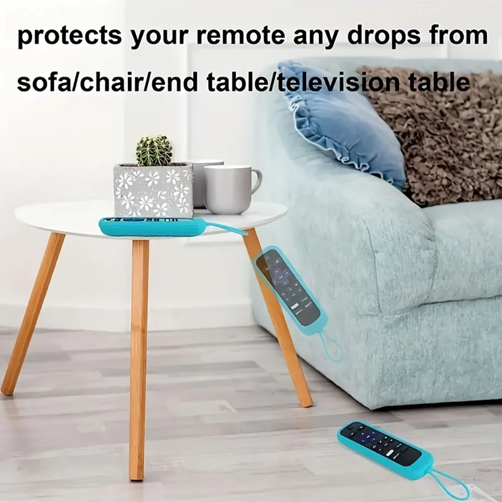 Waterproof Remote Control Protective Case Remote Control Cover Luminous For Remote Glow In The Dark Non-slip Soft Case Dustproof