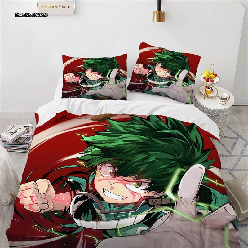 My Hero Academy Digital Printed Home Textile Bedroom Decorated Multi-size Duvet Comforter Pillowcases 2/3pcs