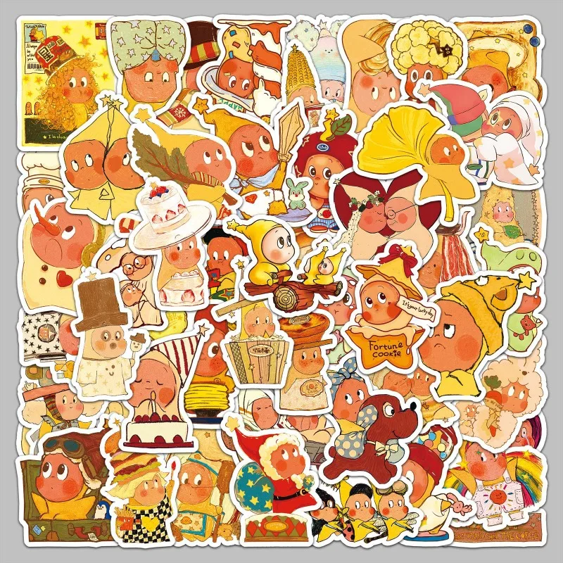 50 Uds. De pegatinas de grafiti centelleantes de dibujos animados, maleta, taza de agua, papelería, portátil, decoración para refrigerador, pegatina DIY