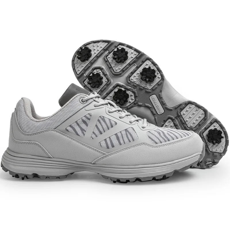 

Men Golf Shoes Breathable Golf Wears for Men Walking Footwears Comfortable Walking Shoes for Golfers Male