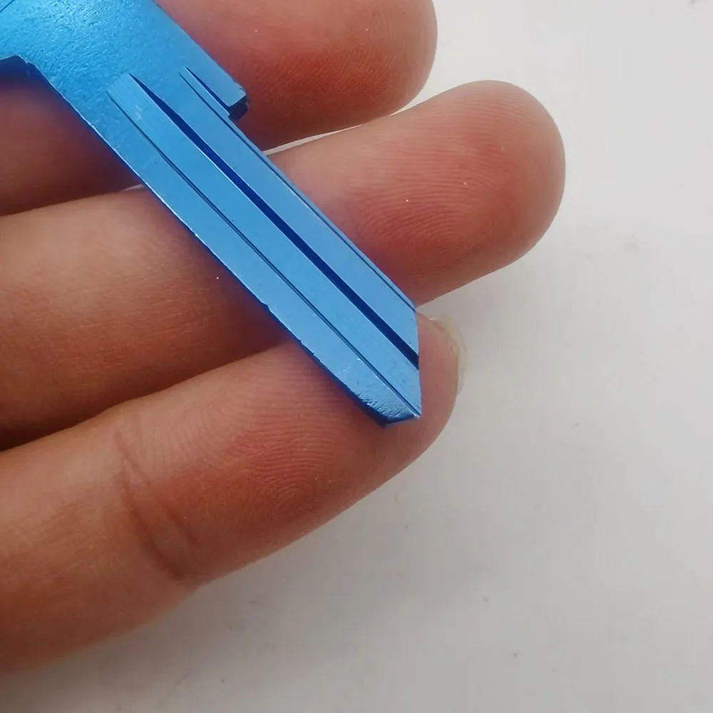 25PCS JS1640 Applicable import lock F85 color alloy key blank home key blank color random delivery