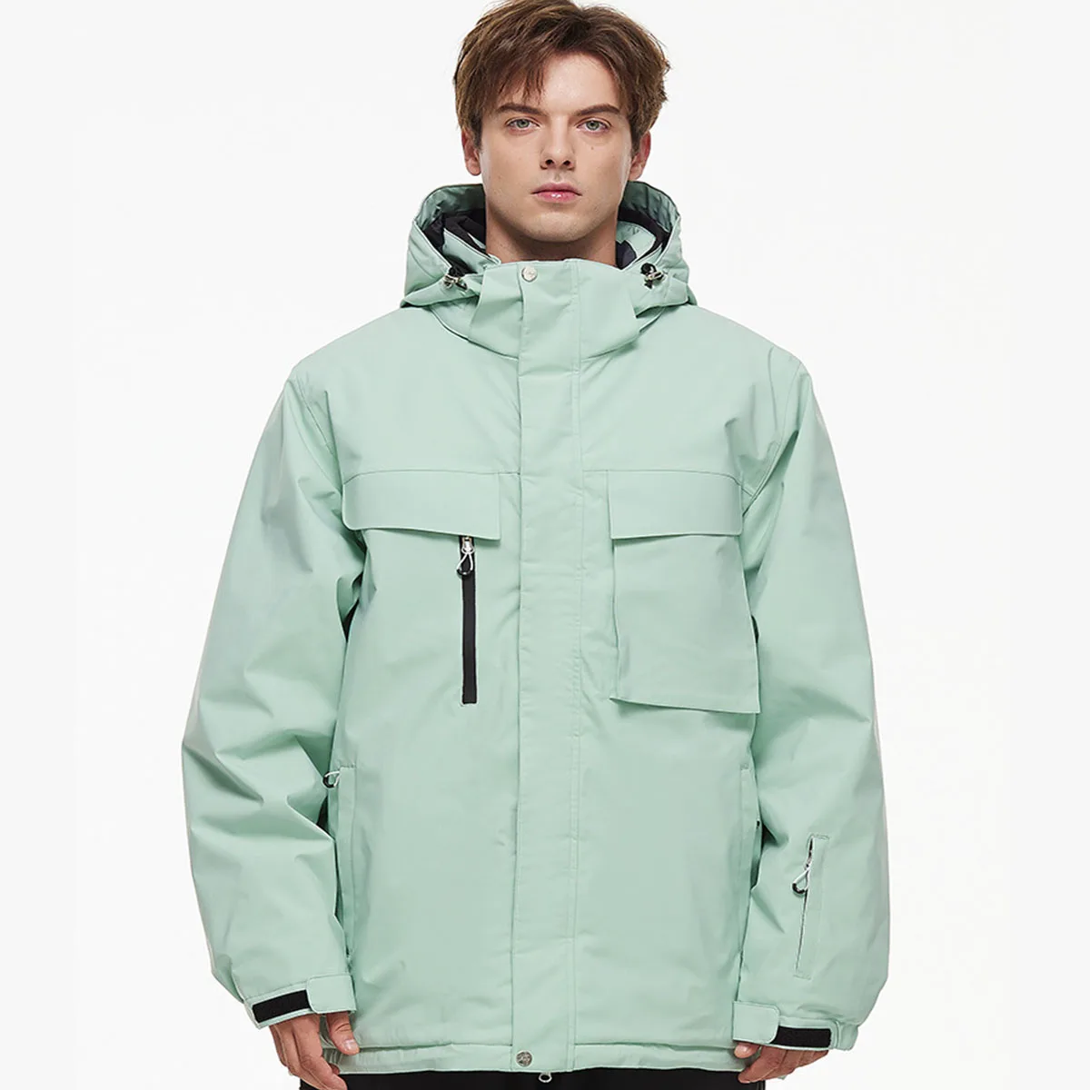 Tuta Da Sci Uomo Invernale - Giacca E Pantaloni Impermeabili, Antivento E Caldi - Per Sci, Snowboard E Sport Invernali - Foto 7