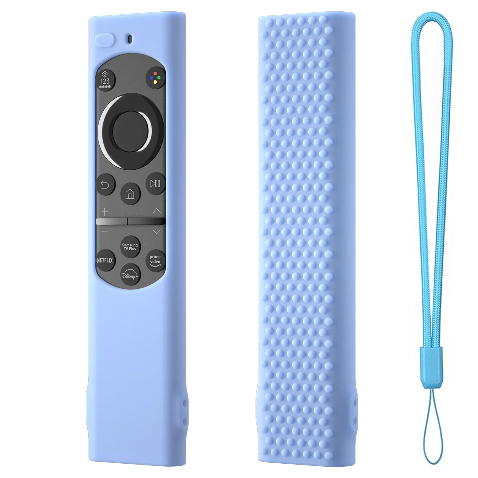 Silicone Remote Controller Cases Protective Covers for Smart TV Shockproof Remote Control Sleeve for Samsung BN59-01385A TM2180E