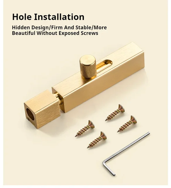 Chiavistello Scorrevole Acciaio Inox Con Lucchetto - Per Porte Legno E Metalliche - Foto 4