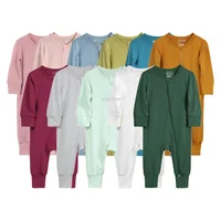 Bodysuits & One-pieces Rompers Bamboo Baby Clothes 0 To 24 Months Pajamas Newborn Boy Girl Overalls For Infant Onesie Jumpsuit 1