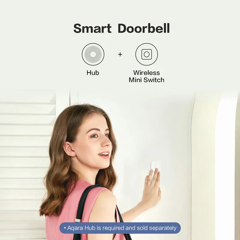 Aqara Smart Wireless Mini Switch - Zigbee Remote Control Button