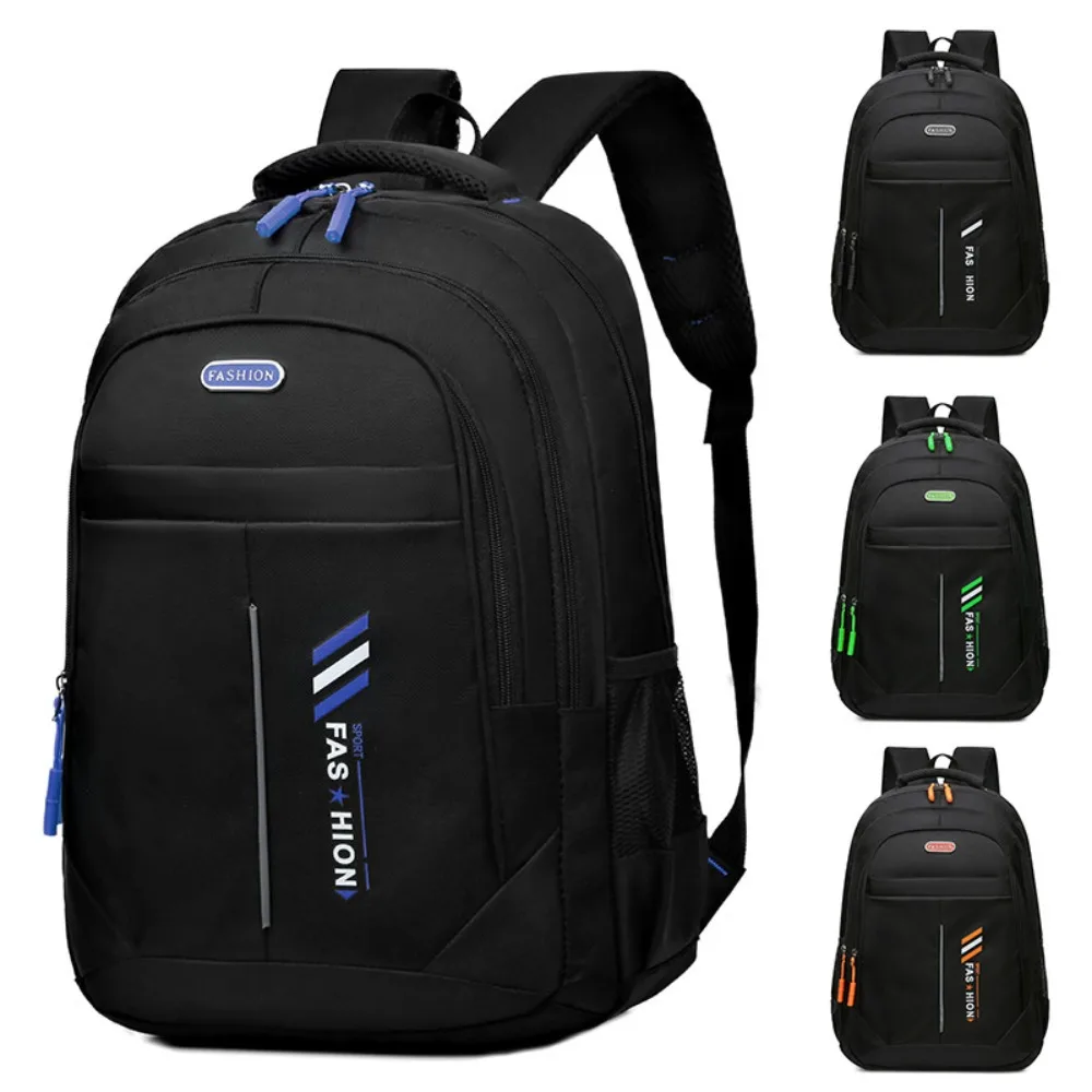 Leisure Simple Large Capacity Oxford Cloth Backpack Korean Version Backpack High School Travel Computer Bag