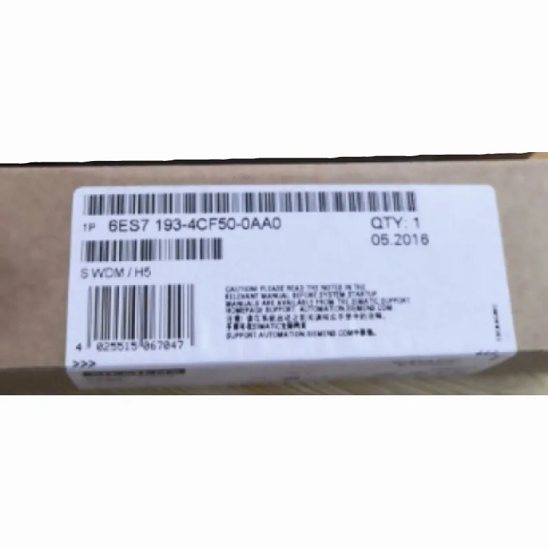 

New Original 6ES7 193-4CF50-0AA0 6ES7193-4CF50-0AA0 One Year Warranty Warehouse Spot Fast Delivery