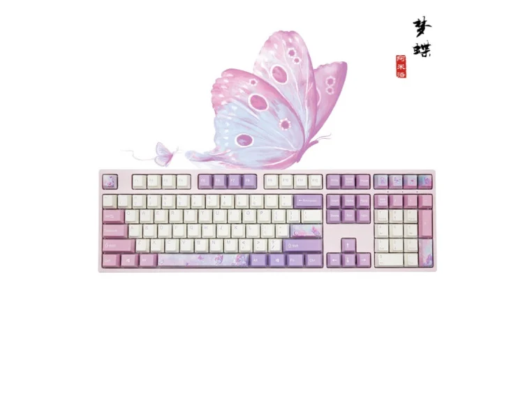 

Varmilo Dream Butterfly wired Mechanical Keyboard no backlight type-c port cherry switch Minor defects