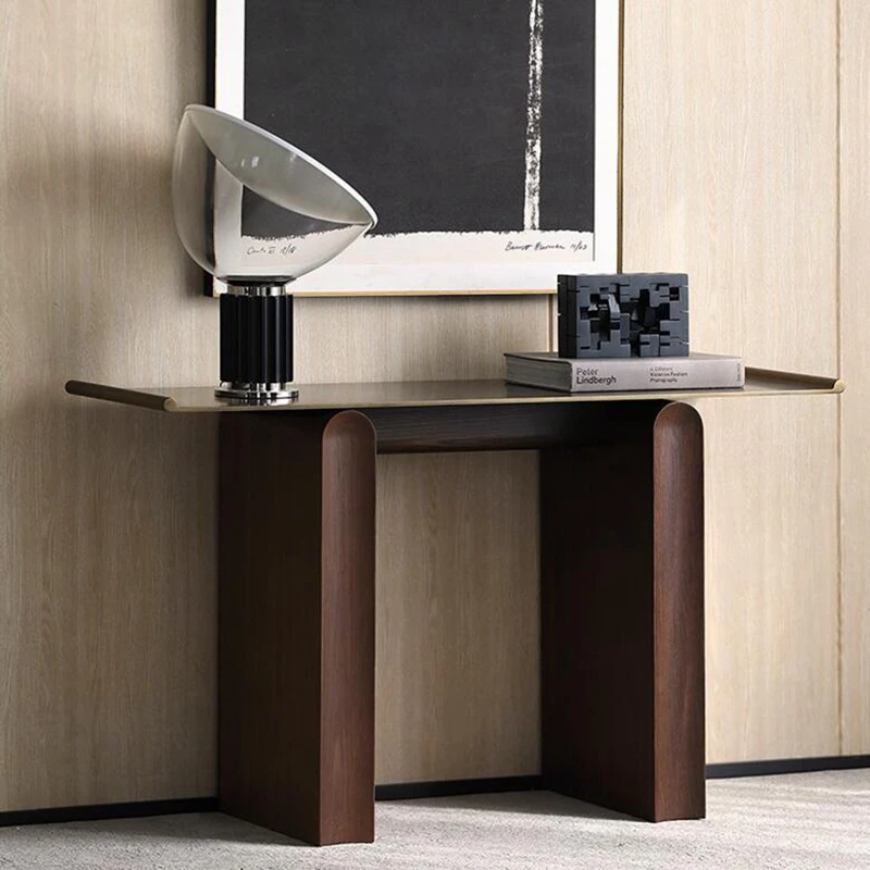 

Simple Mid-Ancient Side Table Console Light Luxury Modern Simple Console Side View Sets