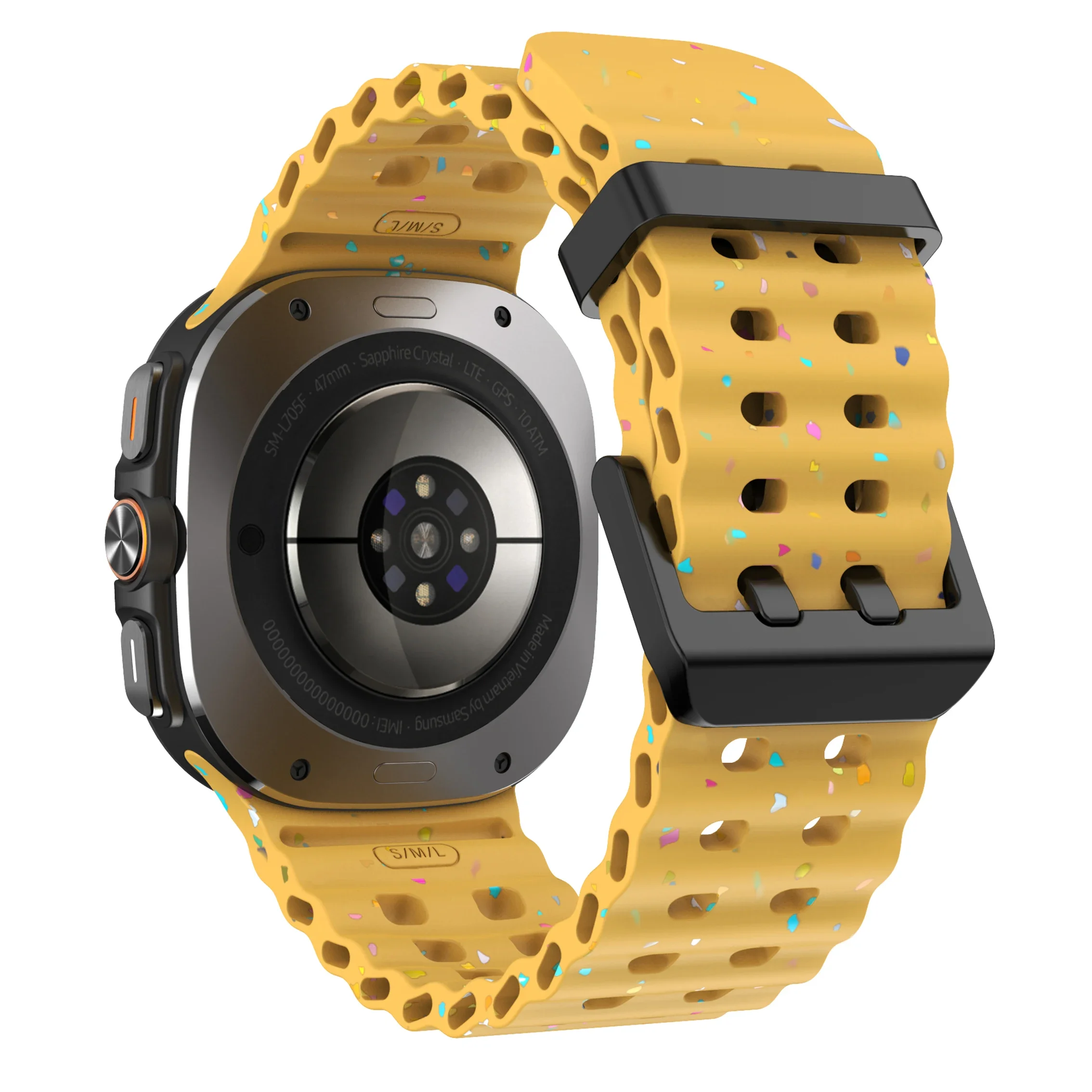 Silicone Sport Strap for Smartwatch - Durable and Comfortable Bracelet Accessory