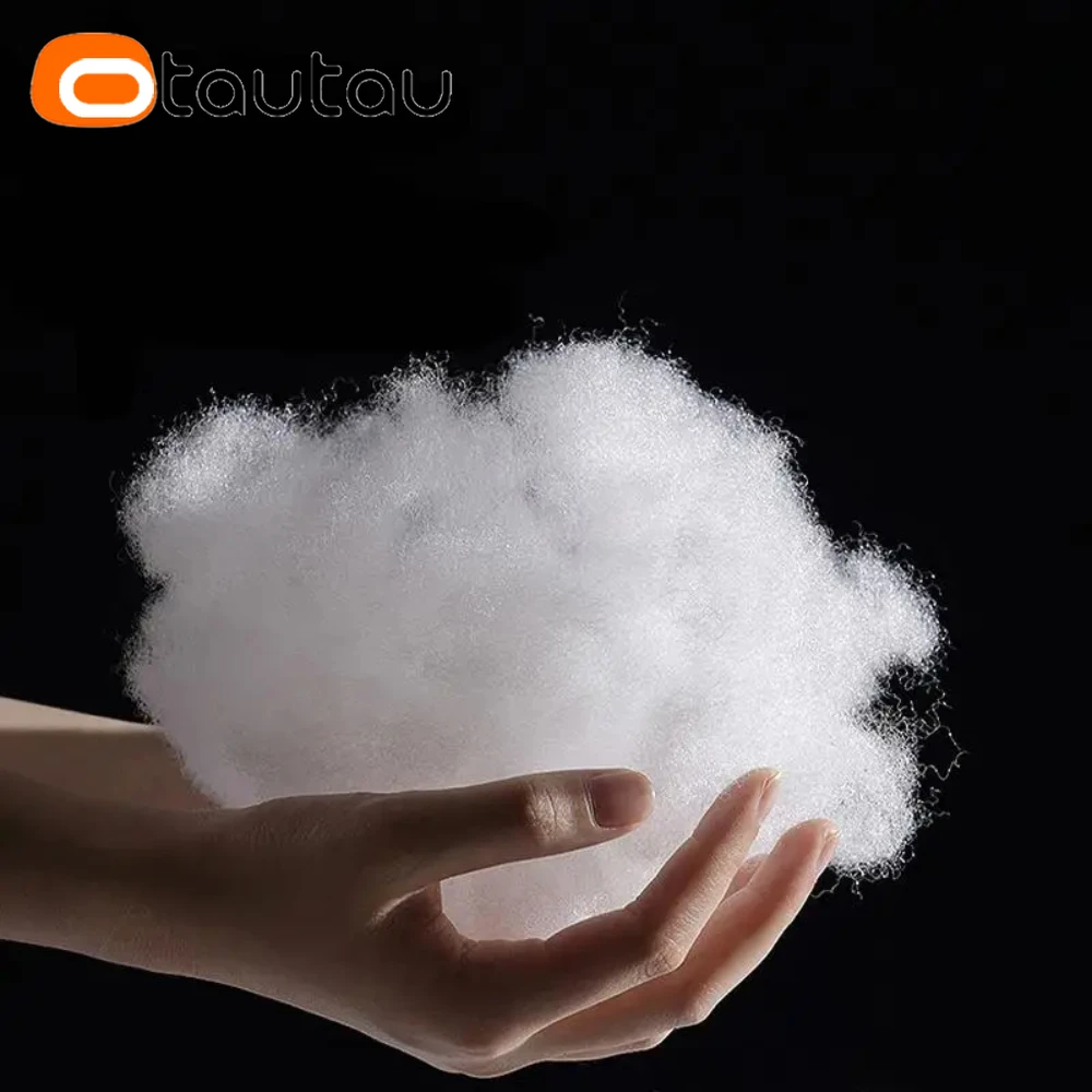 OTAUTAU 20-200 그램/몫 인형 박제 면화 폴리 에스터 섬유 장난감 높은 탄성 필러 DIY 수제 베개 필링 TL002