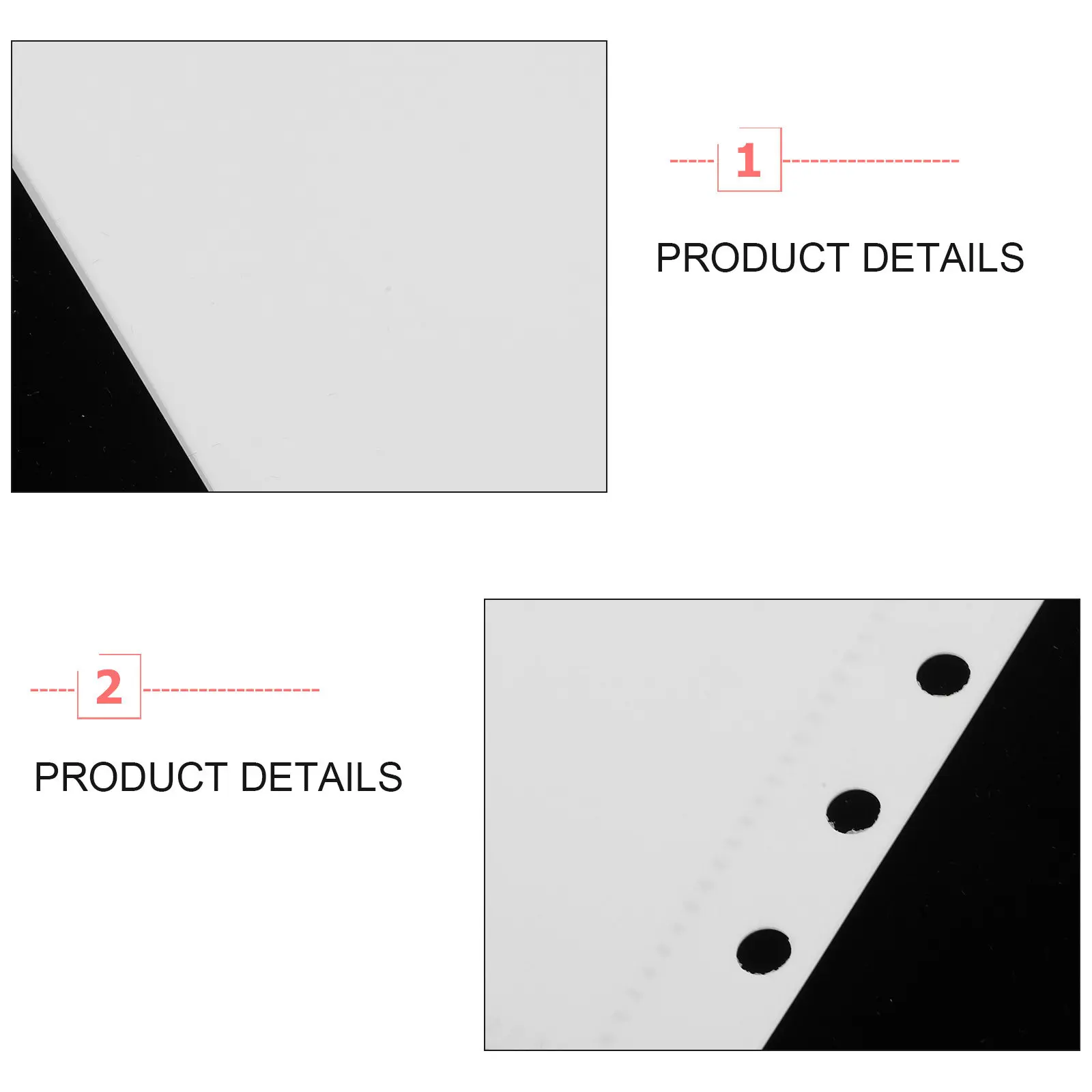 5Pcs 예산 바인더 인서트 A6 영수증 카드용 루스 리프 포켓 명함 휴대용 재사용 가능한 일상 사용 예산 책