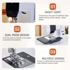 Portable Sewing Machine for BeginnersSmall Home Electric Repair Kit with 12 Stitch Presser Foot Pedal White 6