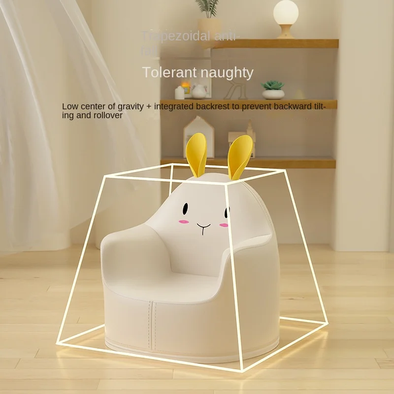 Children Sofa Household Children's Chair Indoor Cartoon Animal Shape Sofa Baby Eating Stool Learning Table And Chair